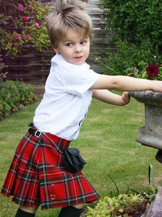 "Adorable Baby Tartan Kilts: Perfect for Your Little Highlander!"