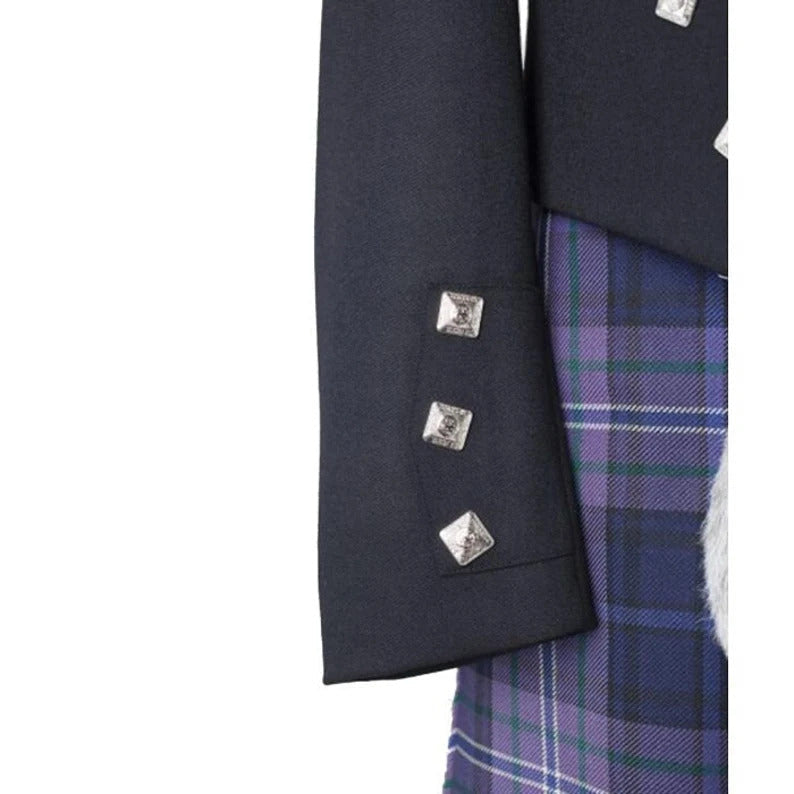 Prince Charlie jacket with Three Buttons Vest