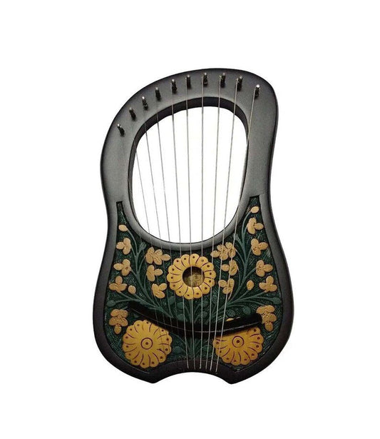 Special Design Rosewood Lyre Harp