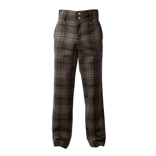 Hamilton Gray Tartan Trousers