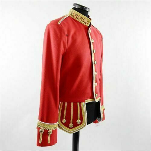 Red Bagpiper Doublet Jacket