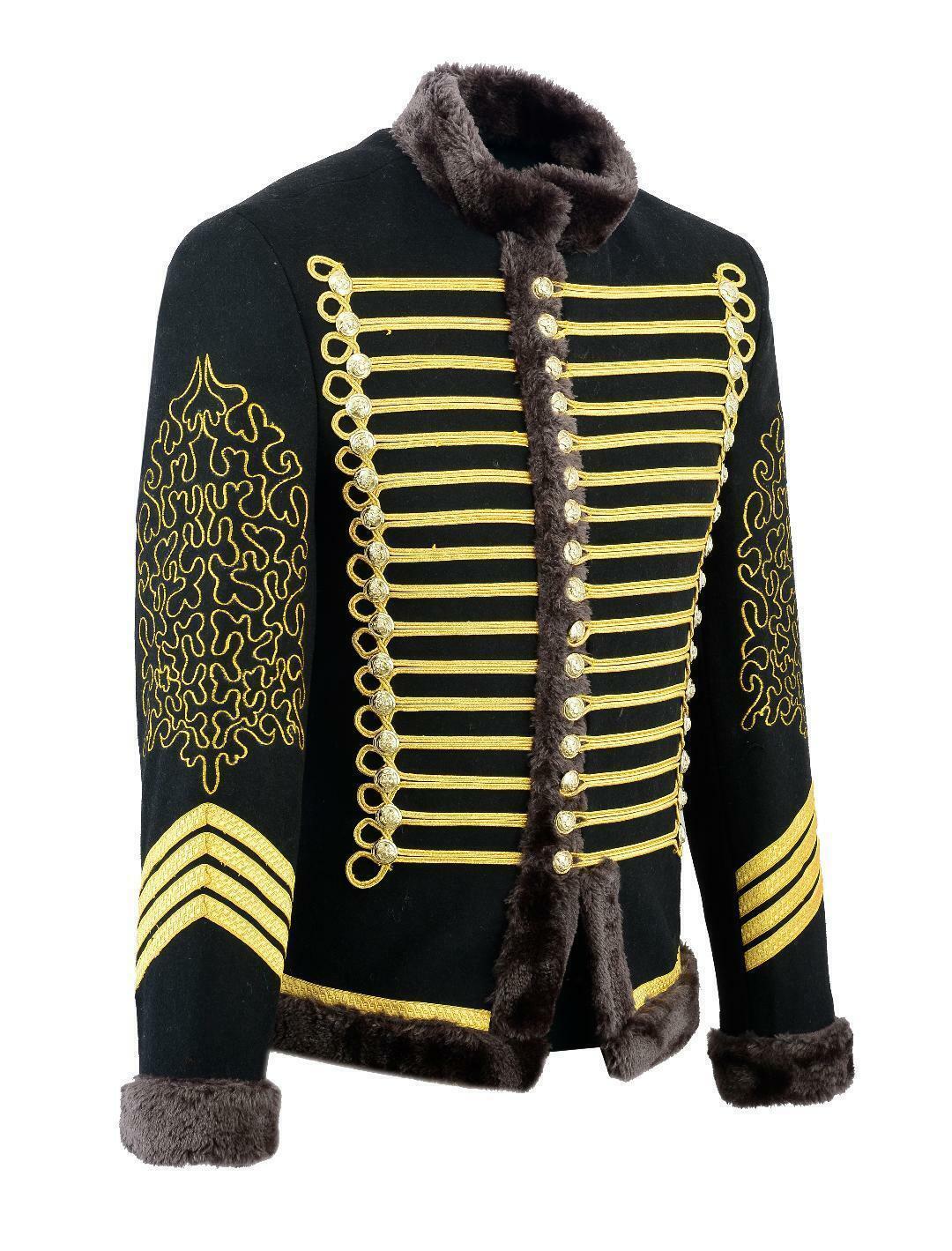 Black Hussar Fur Jacket