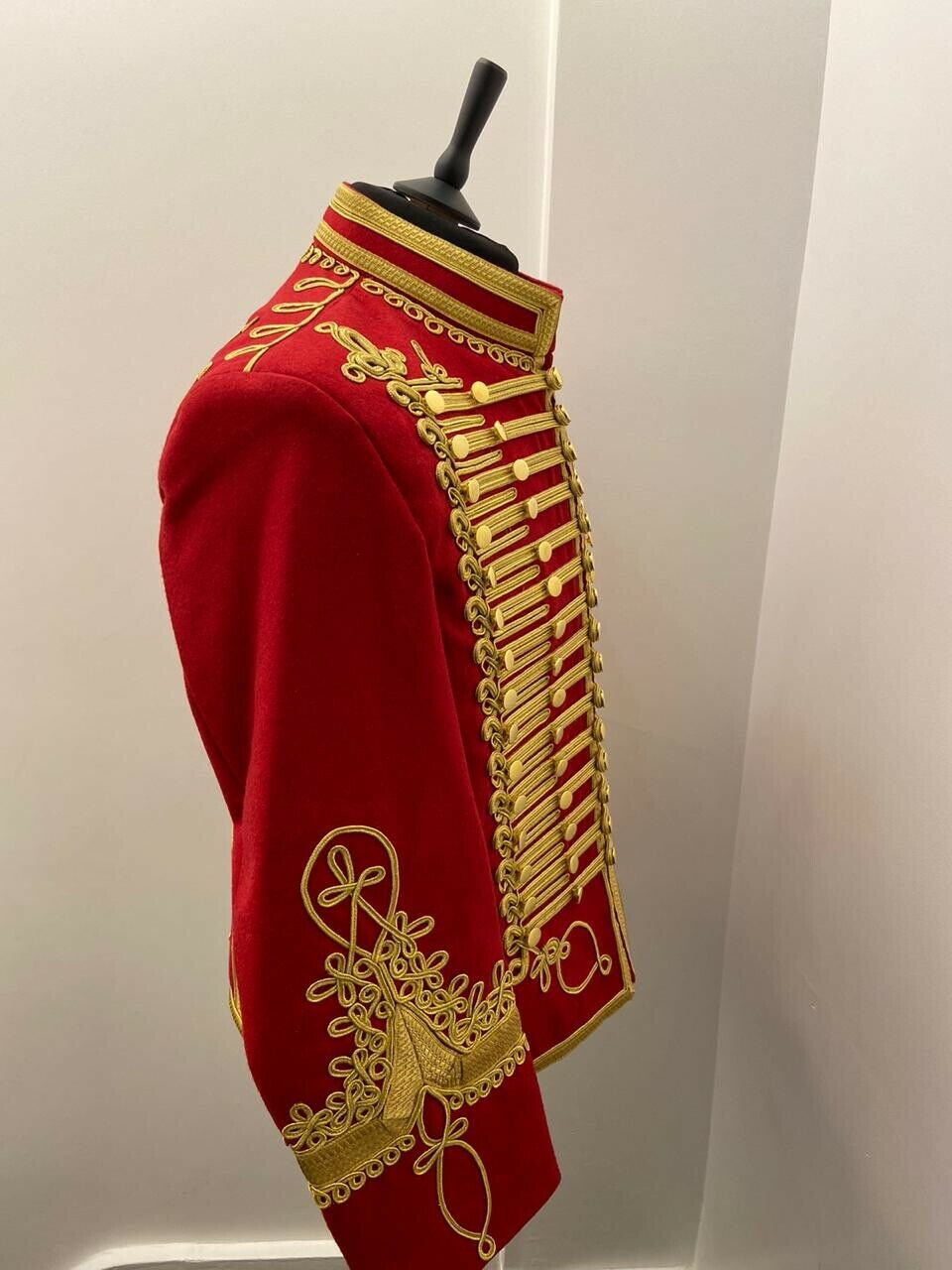 Napoleonic Uniform Military Style Tunic pelisse Jimmie Hendrix Hussar Jacket