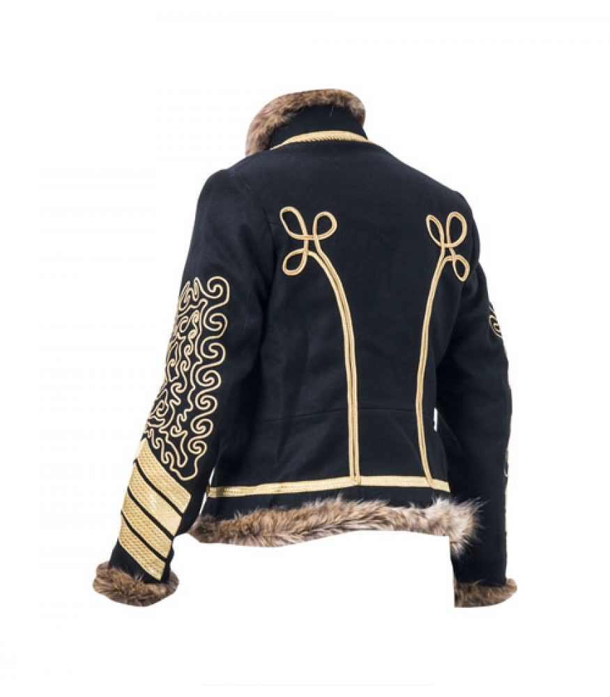 Napoleonic Military Hussar Fur Jacket