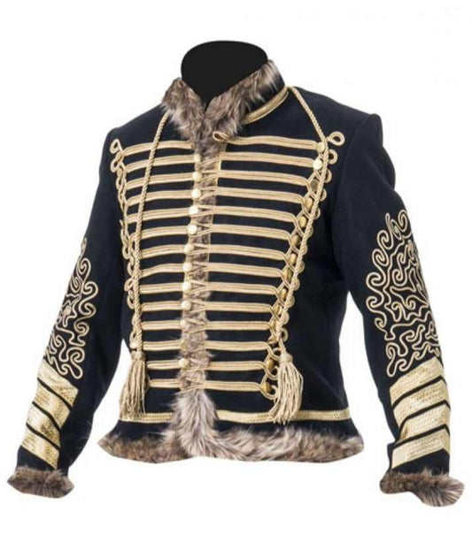 Napoleonic Military Hussar Fur Jacket