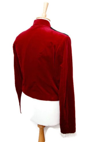 Red Montrose Doublet Jacket