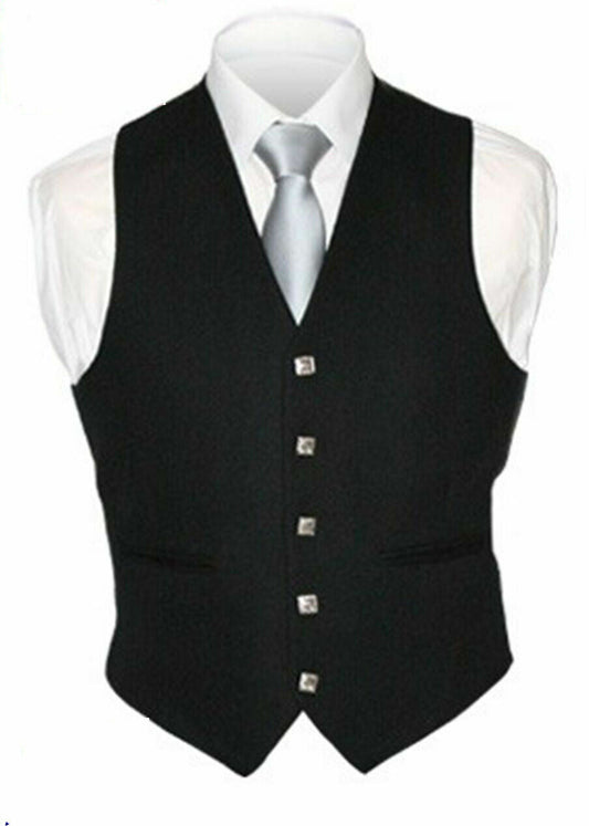 Black Kilt Vest For Sale