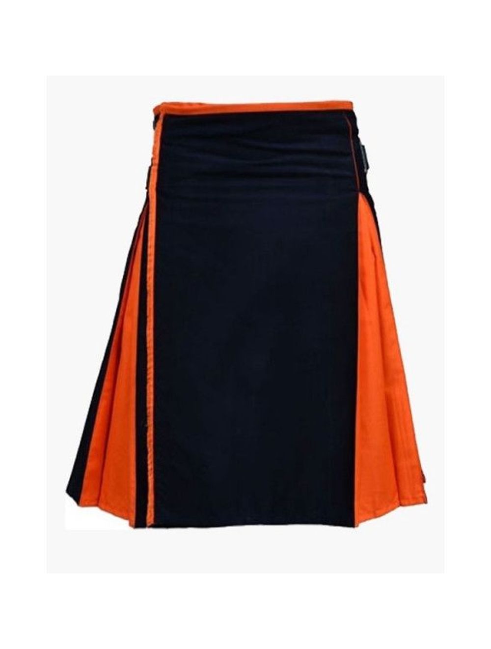 Black & Orange Hybrid  Fashion Kilt