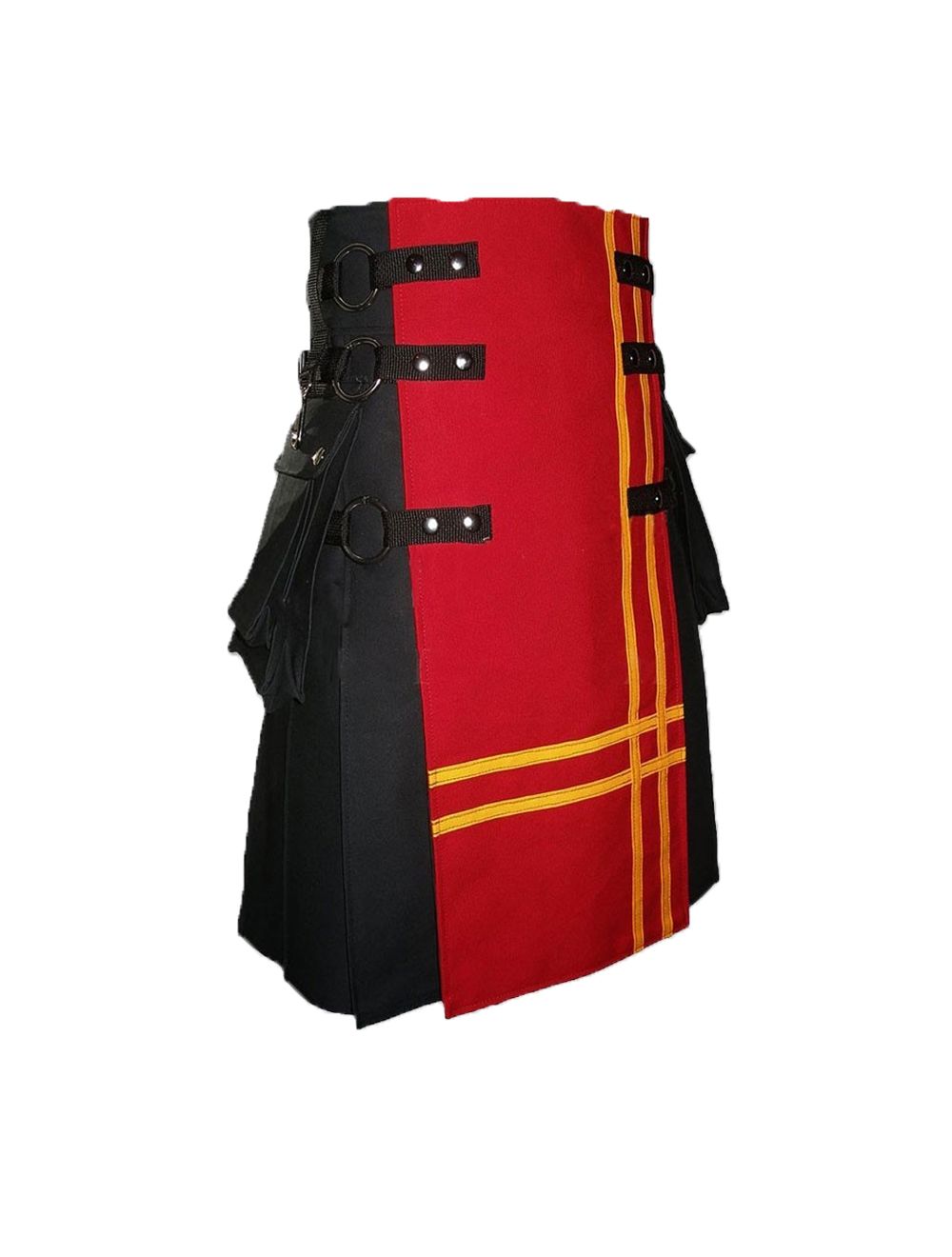 Fashion Kilt With Red Front Apron