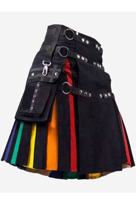 Fashion Rainbow Hybrid Kilt