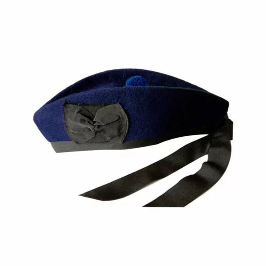 Navy Blue Glengarry Hat
