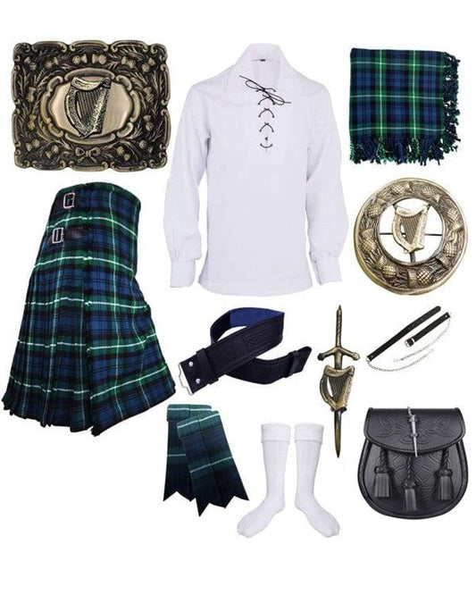 Highland Tartan Kilts Outfit