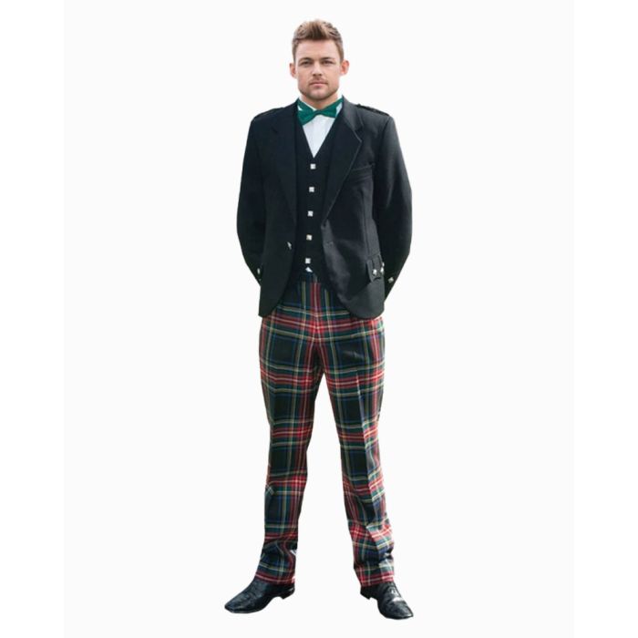 "Argyll Highland Trews Outfit: Traditional Scottish Attire for Men"