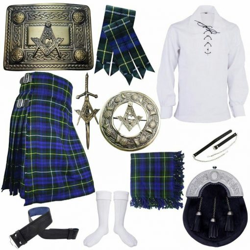Campbell Of Argyll Tartan Outfit – 10 pcs