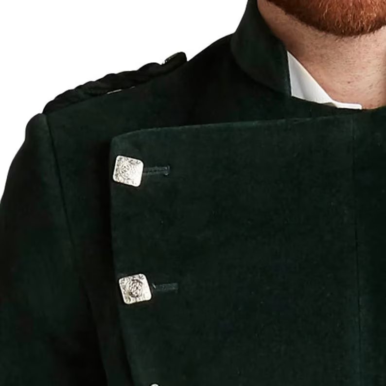 Green Montrose Doublet Jacket