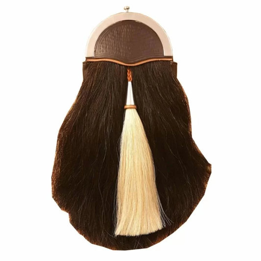 One Tassel Horse Hair Sporran For Sale