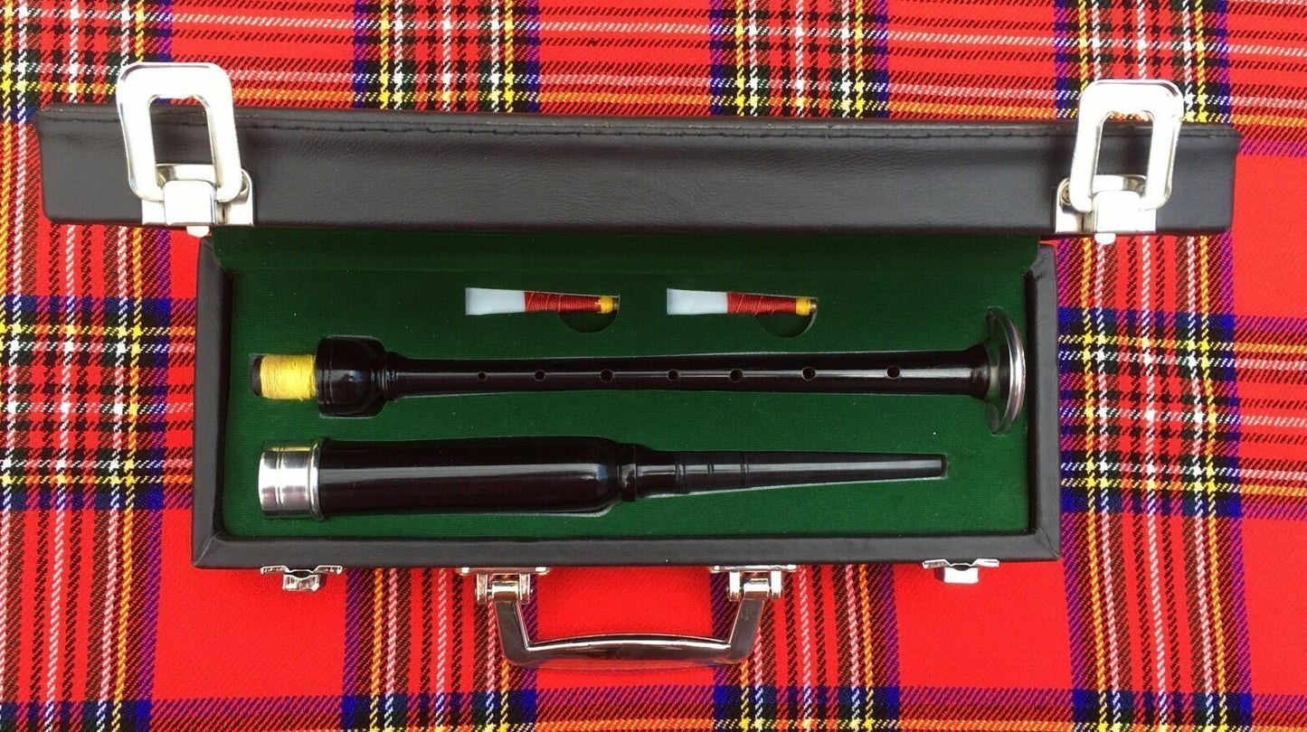 New Black Bagpipe practice Chanter For Sale