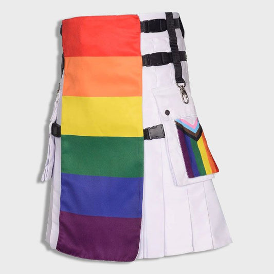 Fashion Hybrid Rainbow Kilt