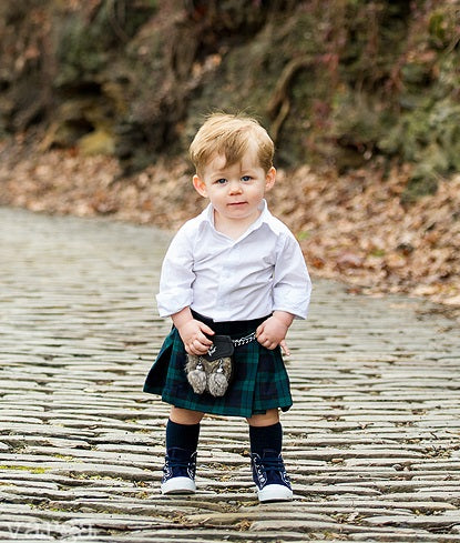 "Adorable Baby and Toddler Tartan Kilts: Perfect for Your Little Highlander!"