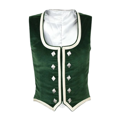 Green Highland Dancing Vest